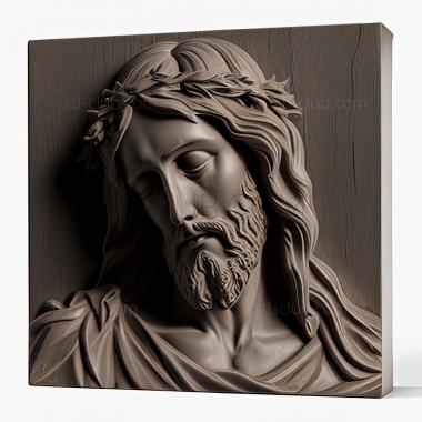 3D model st jesus (STL)